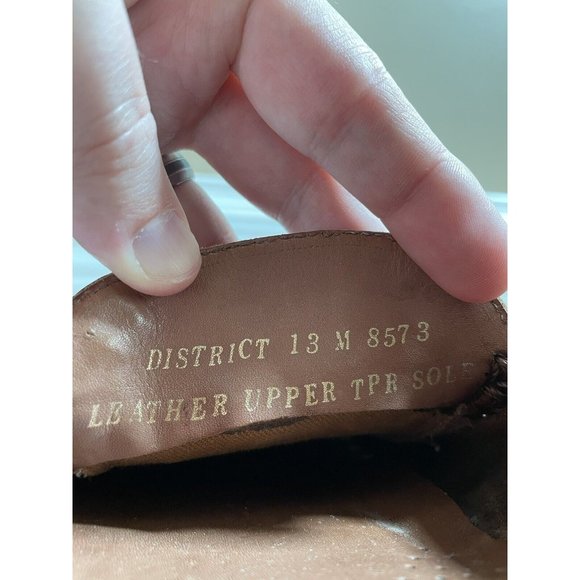 Giorgio Brutini Men's Eagle Brown Leather Weave Slip On Loafer Shoes Size 13 M. - Picture 5 of 9